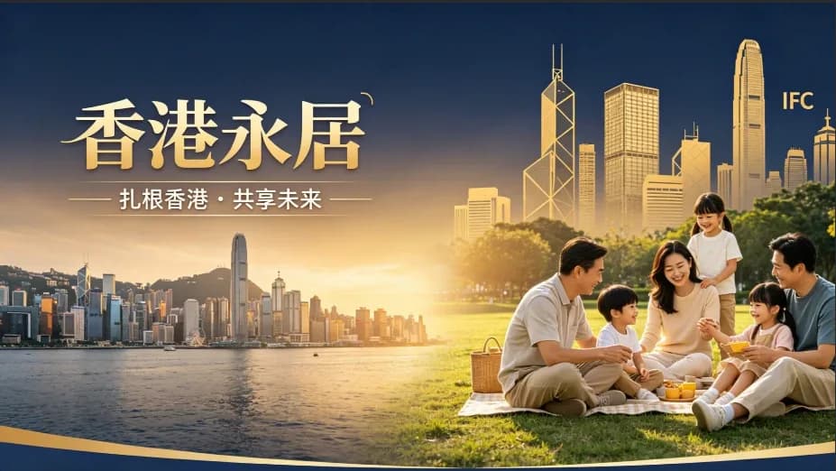 2026香港永居規劃指南 | 職場精英、企業主、家庭三類人羣專屬方案